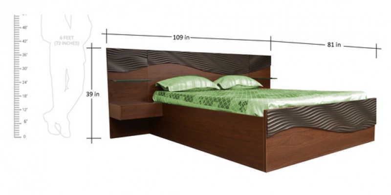 Liam King Size Bed with Storage